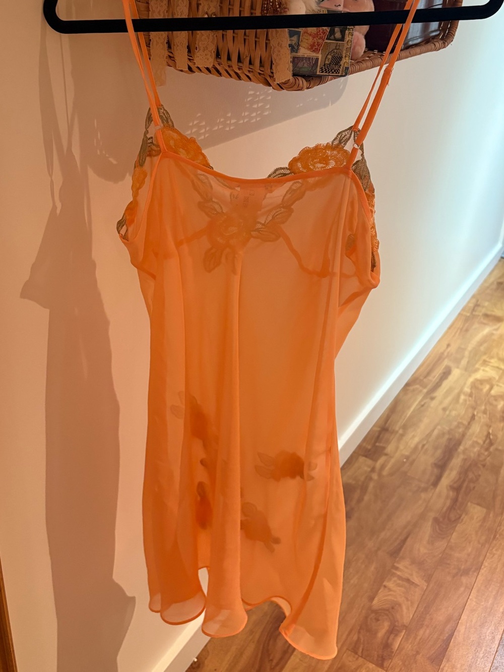 Floral-Embroidered Slip - Picture 4 of 4